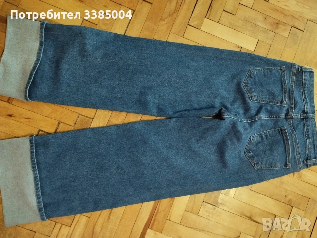 Дамски тъмно сини дънки , снимка 2 - Дънки - 54390534