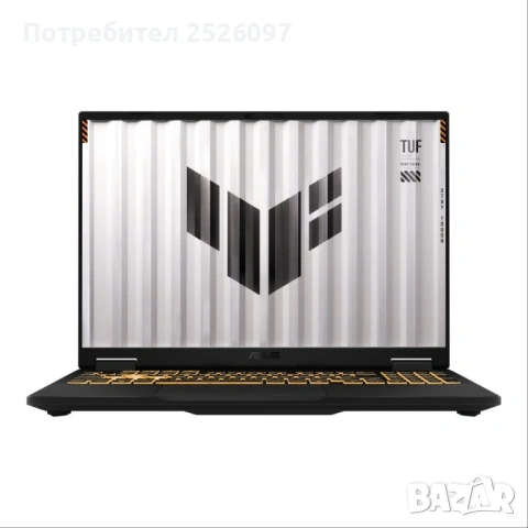 ASUS TUF F16/165Hz FHD+/RTX 5060/i5-14450HX/16GB DDR5/1TB/Гаранция 4г./RGB, снимка 10 - Лаптопи за игри - 54454154