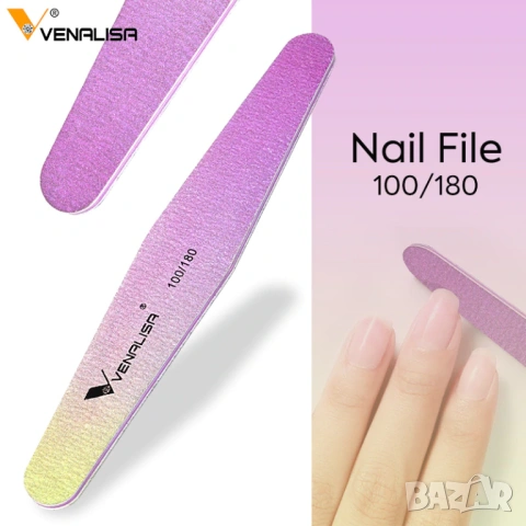 VENALISA Пила за Нокти Маникюр 100/180, снимка 2 - Продукти за маникюр - 18465696