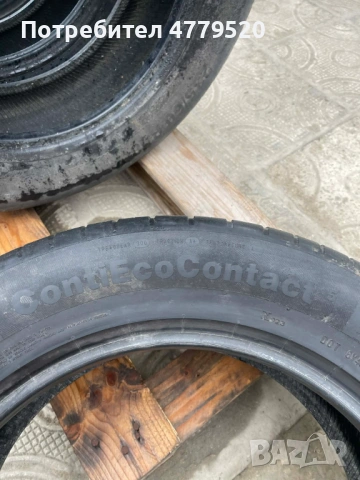 4бр. летни гуми Continental Conti Eco Contact 5, снимка 5 - Гуми и джанти - 53998890