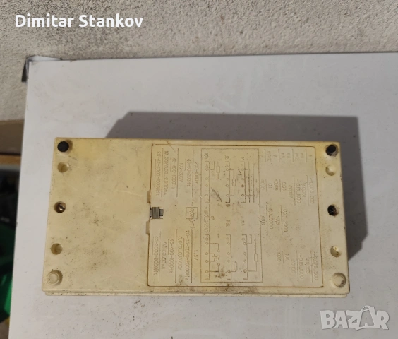 Стар измервателен прибор волтметър , снимка 4 - Части и Платки - 54849907