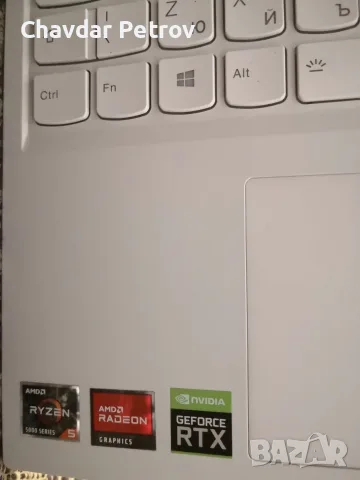 Лаптоп Lenovo Legion 5 pro 16ACH6H, снимка 3 - Лаптопи за игри - 55674670