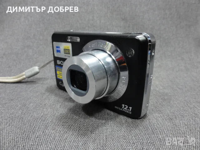 ЦИФРОВ ФОТОАПАРАТ SONY CYBER-SHOT DSC-W215 12.1MP CCD ZEISS DIGITAL CAMERA Y2K DIGICAM, снимка 3 - Фотоапарати - 55334371