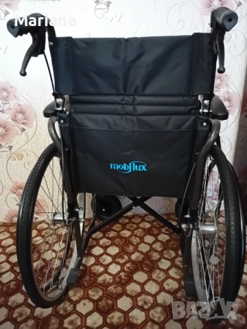 Инвалидна рингова количкаMobilux MSW-4100 Titan, снимка 4 - Инвалидни колички - 54457349