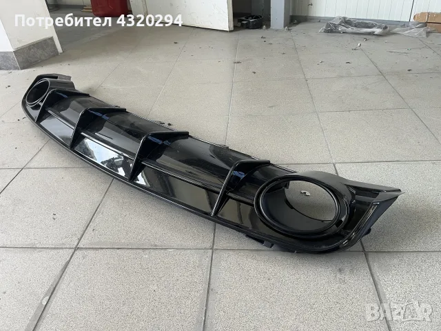 RS заден дуфузьор за ауди A6 C7 преди фейслифт