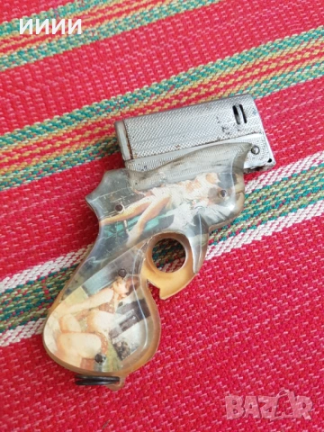 Бензинова запалка пистолет 