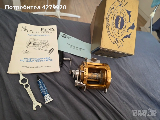 Penn International 2-12T макара за големи риби