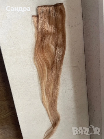 Един ред естествена коса, снимка 2 - Аксесоари за коса - 54267425