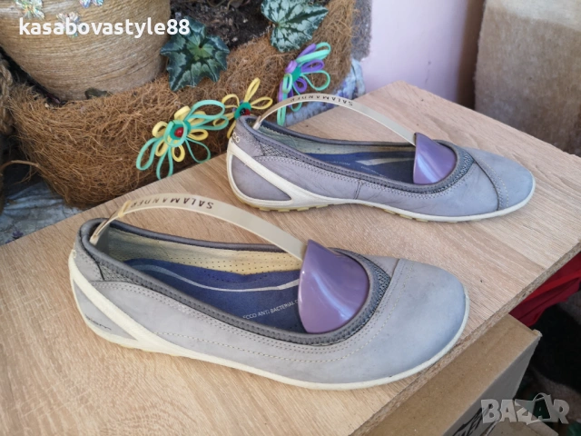 Обувки Ecco 37 н. Естесвена кожа , снимка 5 - Дамски ежедневни обувки - 54143228