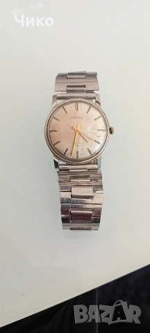 Оригинален работещ СЕЙКО със верижка, снимка 2 - Антикварни и старинни предмети - 54236168