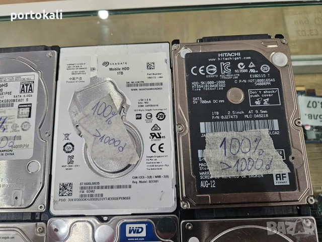 +Гаранция Твърд диск хард диск за лаптоп HDD 1TB 2.5" инча hard disk, снимка 6 - Твърди дискове - 54012177
