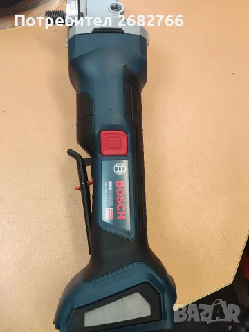 акумулаторен ъглошлайф bosch gws 18v-11ps, снимка 5 - Ъглошлайфи - 55510192