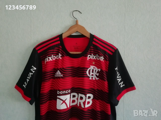 Flamengo Adidas оригинална тениска фланелка екип Фламенго адидас XL , снимка 4 - Тениски - 53198106