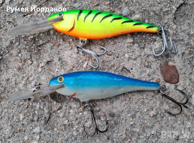 Воблери Rapala Shad Rap 9см/15гр.