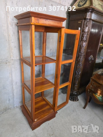 Витрина в стил Рустик, снимка 2 - Секции и витрини - 54257477