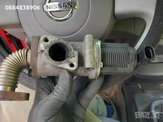ЕГР egr 50024005 14T027 Opel Vectra C 1.9, снимка 3 - Части - 54684966