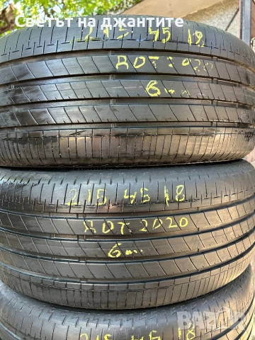 Гуми 215/45/18 Bridgestone , снимка 3 - Гуми и джанти - 54928305