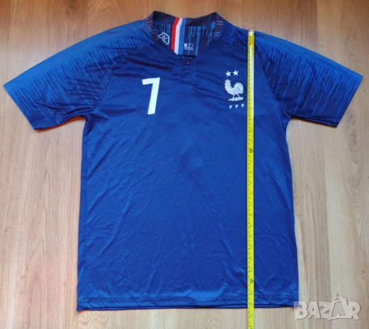 France / Griezmann #7 - мъжка футболна тениска на Франция, снимка 9 - Спортни дрехи, екипи - 54725046