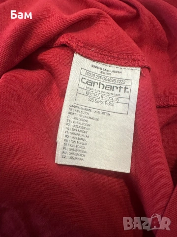 Оригинална мъжка тениска Carhartt размер Л, снимка 6 - Тениски - 54754008