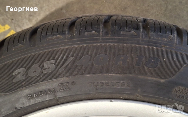 Зимни гуми Michelin 18” спорт-пакет от Porsche и други марки, снимка 7 - Гуми и джанти - 54015264