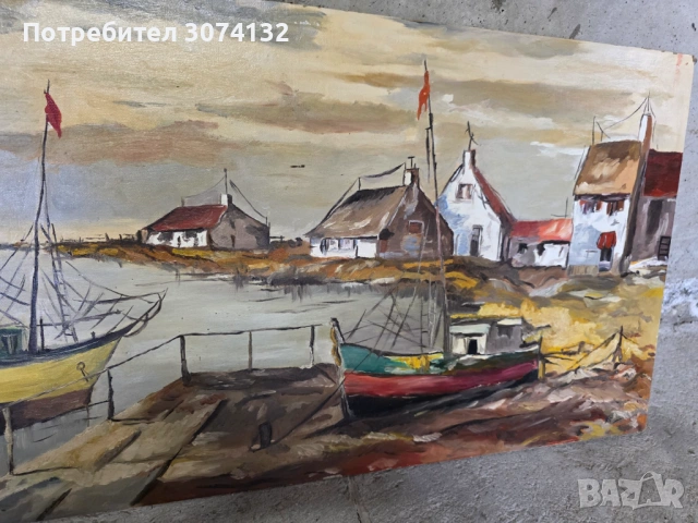 Картина маслени бои върху фазер, снимка 3 - Картини - 54873786