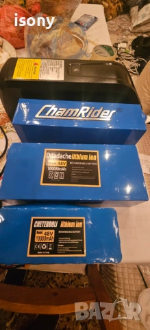 Литиева батерия 48v/ 10ah, снимка 4 - Скейтборд, ховърборд, уейвборд - 54221364