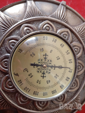 Барометър за стена, снимка 2 - Други ценни предмети - 54245422