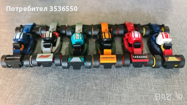 Lego Formula 1 Minifigures пълна колекция, снимка 4 - Конструктори - 54227716