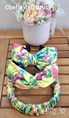 Диадеми за момичета и дами, снимка 8 - Аксесоари за коса - 54461520