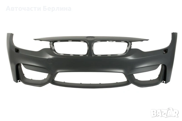 Предна броня с дюзи за фарове за боядисване за BMW 3 F30/F80 BLIC