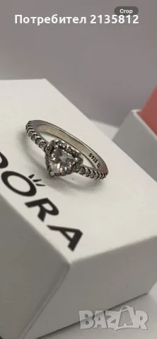 Пандора пръстен Pandora , снимка 2 - Колиета, медальони, синджири - 55314240
