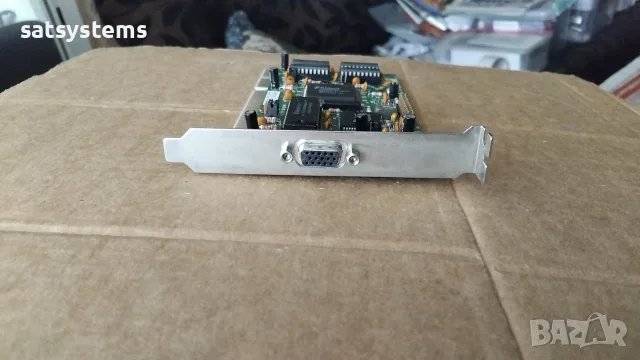  Видео карта TVGA Trident 9000C 7133 REV.H1 16-bit 512KB ISA, снимка 2 - Видеокарти - 55335718