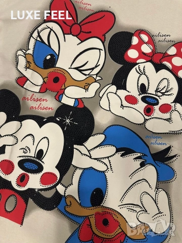 ✨Дамски Тениски с Камъни , снимка 16 - Тениски - 54036399