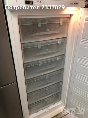 Фризер:Миеле-6рафта-1год гаранция,нов модел,клас:А++\дисплей,лампа,вис:1,47м/шир:66см/дъл:66см,, снимка 3 - Фризери - 53997139