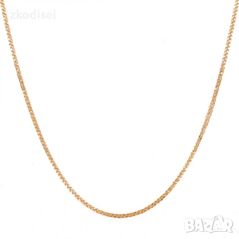 Златен синджир 2,35гр. 39,0см. 14кр. проба:585 модел:37731-5, снимка 2 - Колиета, медальони, синджири - 54121547