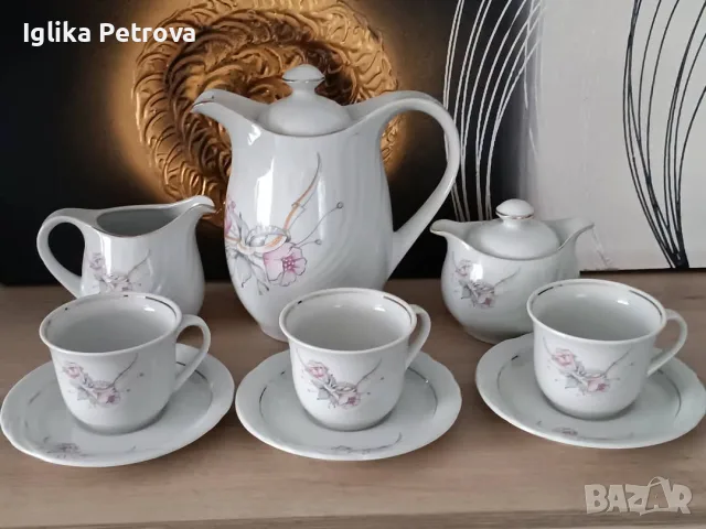 Нов ретро сервиз за чай и кафе