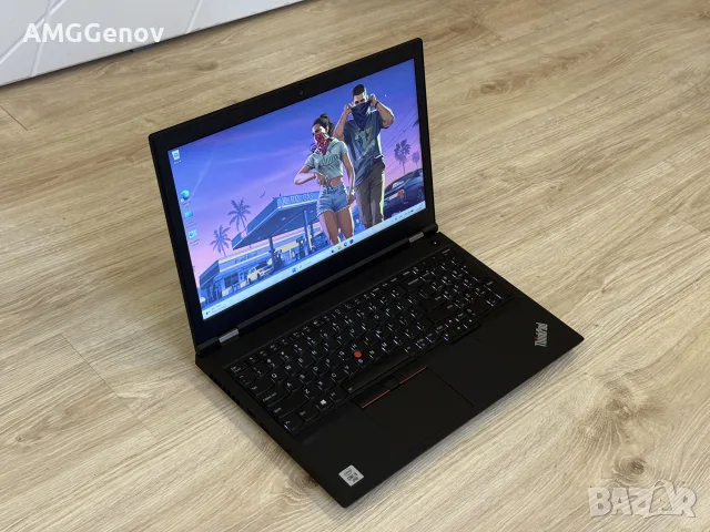 Нов 15.6’FHD IPS  Core i9-10885H  RTX 5000 Max-Q 16GB  Lenovo Thinkpad P15 Gen1  32GB DDR4 512GB SSD, снимка 3 - Лаптопи за работа - 55694018