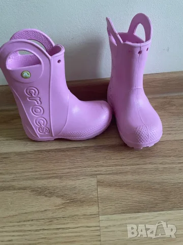  Crocs - С-9, Гумени ботуши за момичета , снимка 2 - Бебешки боти и ботуши - 55302805