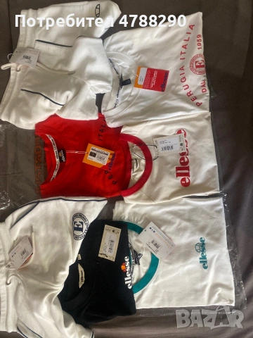 Ellesse памучни тениски и къси панталони , снимка 9 - Тениски - 54171591