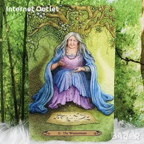 карти таро Forest of enchantment , снимка 7 - Таро карти - 55679509