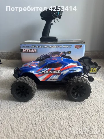 RC Monster Truck 1/14, снимка 4 - Коли, камиони, мотори, писти - 55599985
