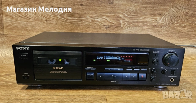 Триглав касетен дек Sony TC-K590 – Аналогово съвършенство от златната ера на касетите, снимка 2 - Декове - 54679619