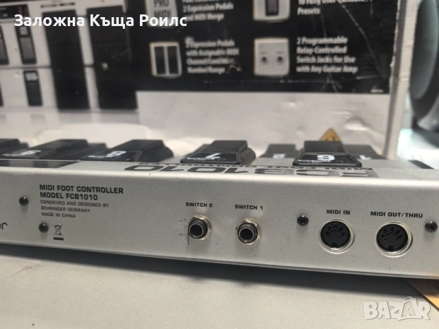 MIDI Foot Controller FCB1010, снимка 5 - Други - 54636861