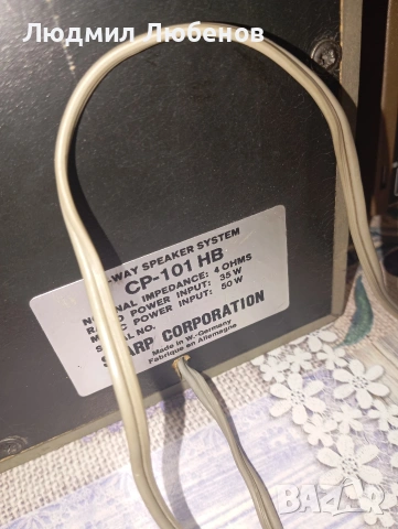 комплект Грамофон,рeсийвър и тонколони Sharp, снимка 6 - Аудиосистеми - 54247974