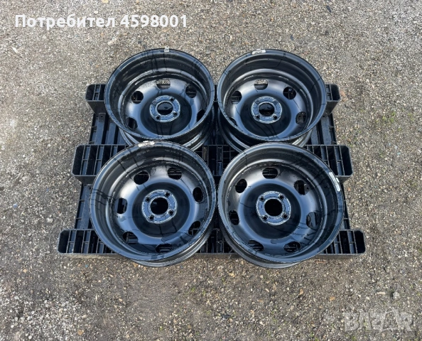 4бр.Оригинални джанти 16цола 4x108 за пикапи Berlingo(2008-2022),Partner(2008-2023), снимка 9 - Гуми и джанти - 54012043