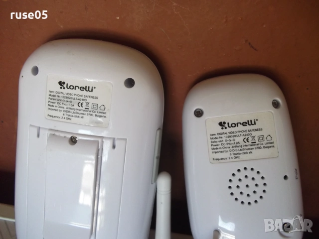Бебефон "Lorelli - 1028020/JLT-A240D" работещ, снимка 9 - Бебефони - 55246981