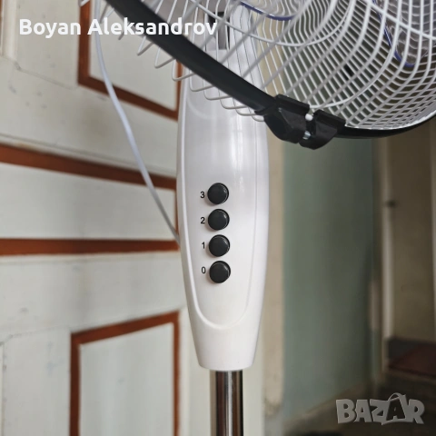 Вентилатор със стойка Star-Light FBWB-60W, 60W, Диаметър 40 см, 3 степени, Въртене, снимка 2 - Други стоки за дома - 54493058