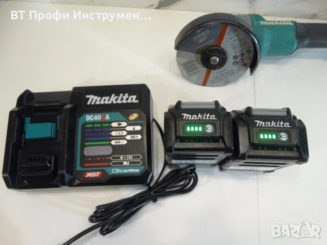 Makita GA 005 / XGT / 40 V - Акумулаторен ъглошлайф, снимка 11 - Ъглошлайфи - 55238825