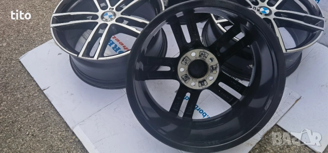 Като НОВИ 5x120 18 Цола Спорт Пакет. BMW/БМВ, снимка 7 - Гуми и джанти - 46685442