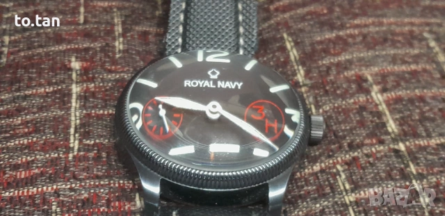  Рядък Orfina Royal Navy, снимка 3 - Мъжки - 54954048